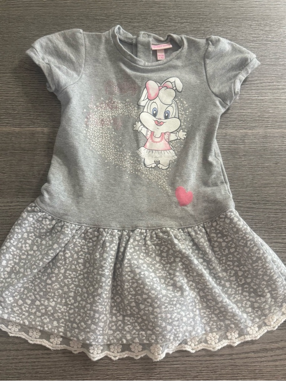 Baby Looney Tunes LOLA BUNNY Baby Girl Dress Size 24-30 Months